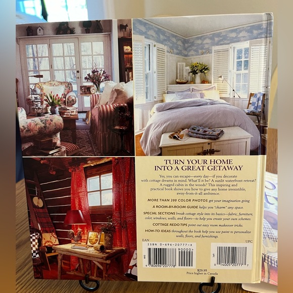 Better Homes and Gardens COTTAGE STYLE Coffee Table Book 1998 Meredith Corp - Picture 2 of 10